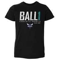Toddler 500 Level LaMelo Ball Black Charlotte Hornets Elite T-Shirt