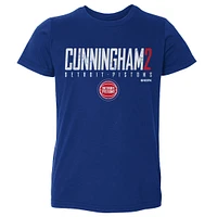 Toddler 500 Level Cade Cunningham Blue Detroit Pistons Elite T-Shirt