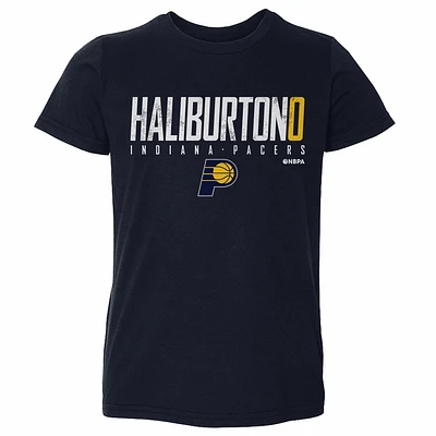 Toddler 500 Level Tyrese Haliburton Navy Indiana Pacers Elite T-Shirt