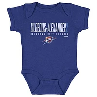 Infant 500 Level Shai Gilgeous-Alexander Blue Oklahoma City Thunder Elite Bodysuit