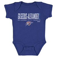 Infant 500 Level Shai Gilgeous-Alexander Blue Oklahoma City Thunder Elite Bodysuit