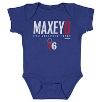 Infant 500 Level Tyrese Maxey Royal Philadelphia 76ers Elite Bodysuit