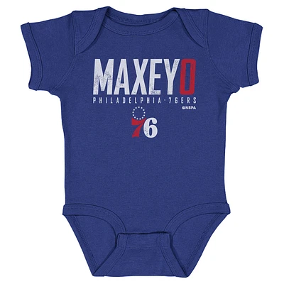 Infant 500 Level Tyrese Maxey Royal Philadelphia 76ers Elite Bodysuit