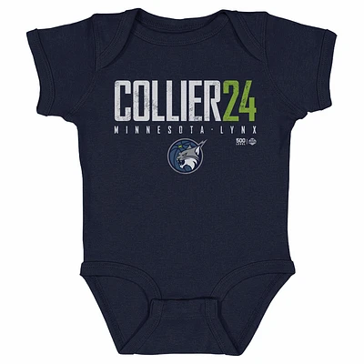 Infant 500 Level Napheesa Collier Navy Minnesota Lynx Elite Bodysuit