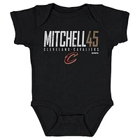 Infant 500 Level Donovan Mitchell Black Cleveland Cavaliers Elite Bodysuit
