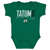 Infant 500 Level Jayson Tatum Kelly Green Boston Celtics Elite Bodysuit