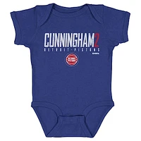 Infant 500 Level Cade Cunningham Blue Detroit Pistons Elite Bodysuit