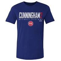 Men's 500 Level Cade Cunningham Blue Detroit Pistons Elite T-Shirt