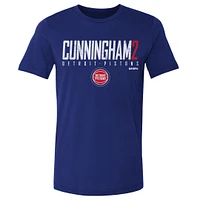 Men's 500 Level Cade Cunningham Blue Detroit Pistons Elite T-Shirt