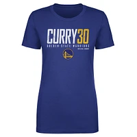 Women's 500 Level Stephen Curry Royal Golden State Warriors Elite T-Shirt