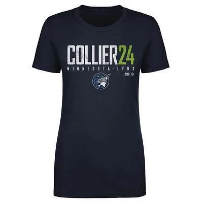Women's 500 Level Napheesa Collier Navy Minnesota Lynx Elite T-Shirt
