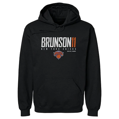 Men's 500 Level Jalen Brunson New York Knicks Elite Pullover Hoodie