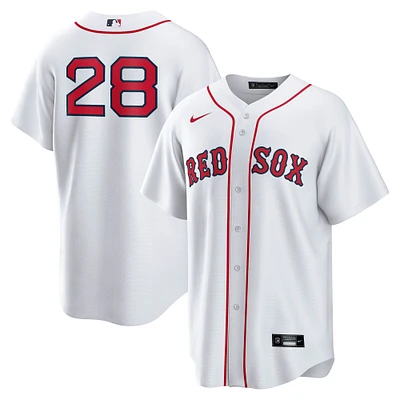Men's Nike Kristian Campbell White Boston Red Sox Home Replica Jersey