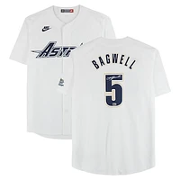 Jeff Bagwell Houston Astros Autographed White Nike Cooperstown Limited Jersey