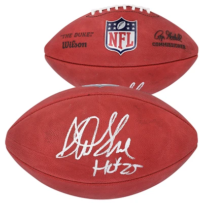 Sterling Sharpe Green Bay Packers Autographed Wilson Duke Full Color Football with "HOF 25" Inscription