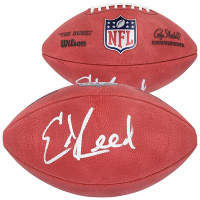 Ed Reed Baltimore Ravens Autographed Wilson Duke Full Color Football