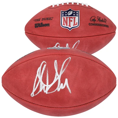 Sterling Sharpe Green Bay Packers Autographed Wilson Duke Full Color Football