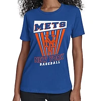 Women's Starter  Royal New York Mets Poster Print T-Shirt