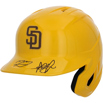 Manny Machado & Fernando Tatis Jr. San Diego Padres Autographed Alternate Chrome Replica Batting Helmet