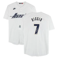 Craig Biggio Houston Astros Autographed White Nike Cooperstown Limited Jersey
