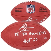 Antonio Gates San Diego Chargers Autographed Wilson Duke Full Color Football with "TE TD Rec - 116 TD's" & "HOF 25" Inscriptions - Limited Edition of 5