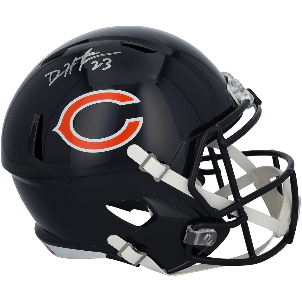 Devin Hester Chicago Bears Autographed Riddell Speed Replica Helmet