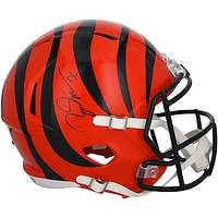 Boomer Esiason Cincinnati Bengals Autographed Riddell Speed Replica Helmet