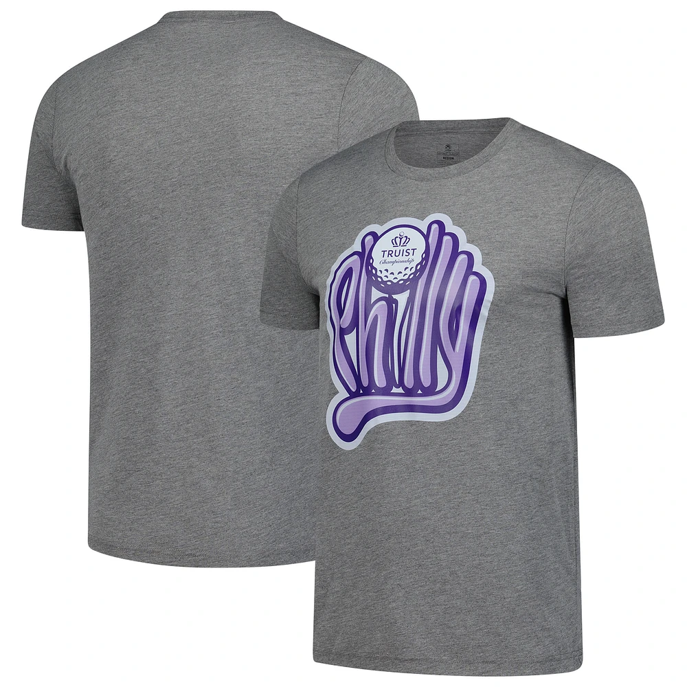 Men's Ahead Gray Truist Championship Instant Classic Tri-Blend T-Shirt