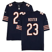 Devin Hester Chicago Bears Autographed Navy Nike Game Jersey