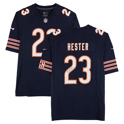 Devin Hester Chicago Bears Autographed Navy Nike Game Jersey
