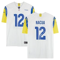 Puka Nacua Los Angeles Rams Autographed White Nike Game Jersey