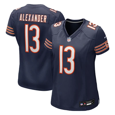 Women's Nike Maurice Alexander  Navy Chicago Bears Team Game Jersey
