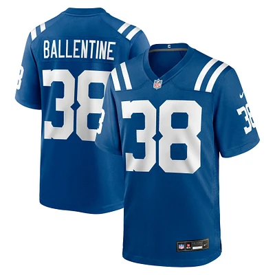 Men's Nike Corey Ballentine  Royal Indianapolis Colts Team Game Jersey