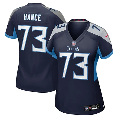 Women's Nike Blake Hance  Navy Tennessee Titans Team Game Jersey