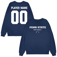 Unisex Navy Penn State Nittany Lions NIL Pick-A-Player Softball Sweatshirt