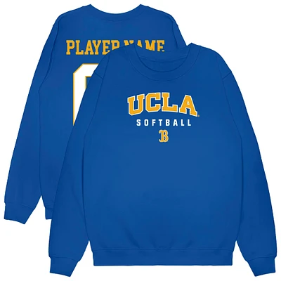 Unisex Blue UCLA Bruins NIL Pick-A-Player Softball Sweatshirt