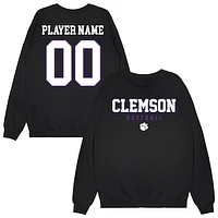 Unisex Black Clemson Tigers NIL Pick-A-Player Softball Sweatshirt