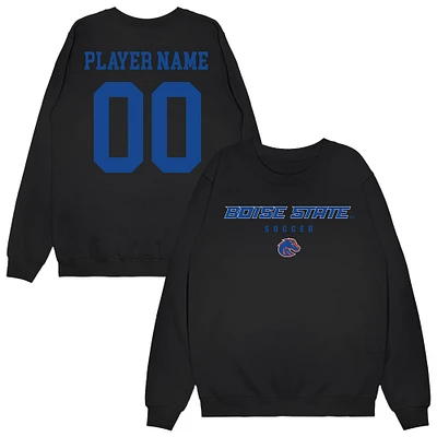 Unisex Black Boise State Broncos NIL Pick-A-Player Women's Soccer Sweatshirt