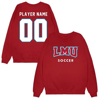 Unisex Cardinal Loyola Marymount Lions NIL Pick-A-Player Women's Soccer Sweatshirt