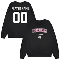 Unisex Black Fordham Rams NIL Pick-A-Player Women's Soccer Sweatshirt