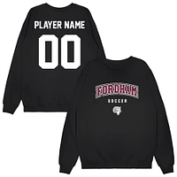 Unisex Black Fordham Rams NIL Pick-A-Player Women's Soccer Sweatshirt