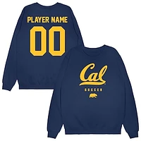 Unisex Navy Cal Bears NIL Pick-A-Player Women's Soccer Sweatshirt