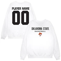 Unisex White Oklahoma State Cowboys NIL Pick-A-Player Men's Basketball Sweatshirt