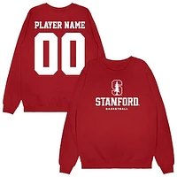 Unisex Cardinal Stanford NIL Pick-A-Player Men's Basketball Sweatshirt