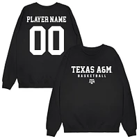 Unisex Black Texas A&M Aggies NIL Pick-A-Player Men's Basketball Sweatshirt