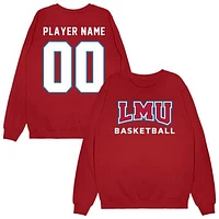 Unisex Cardinal Loyola Marymount Lions NIL Pick-A-Player Men's Basketball Sweatshirt