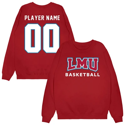 Unisex Cardinal Loyola Marymount Lions NIL Pick-A-Player Men's Basketball Sweatshirt