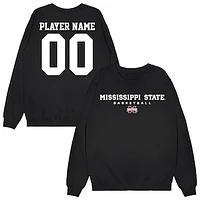 Unisex Black Mississippi State Bulldogs NIL Pick-A-Player Men's Basketball Sweatshirt