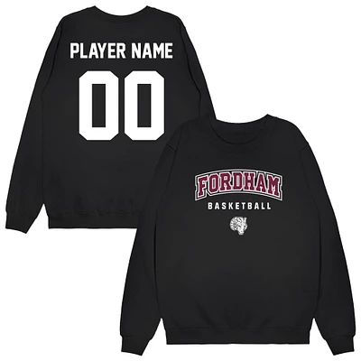 Unisex Black Fordham Rams NIL Pick-A-Player Women's Basketball Sweatshirt