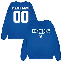 Unisex Royal Kentucky Wildcats NIL Pick-A-Player Men's Soccer Sweatshirt
